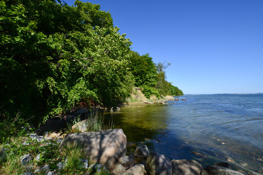 Goor Wanderweg mit Vilm Blick, Biosph&auml;renreservat  S&uuml;dost-R&uuml;gen