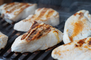 Grilled turkey fillet