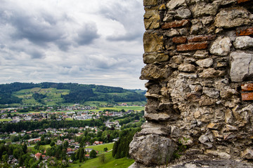 Fototapeta premium Scharnstein, Burgruine