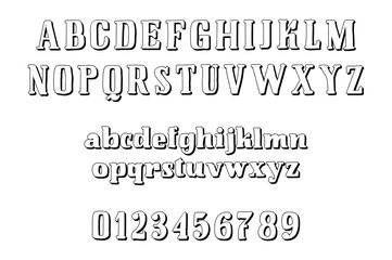 Vector Alphabet. Calligraphic serif font. Unique Custom Characters. Hand Lettering for Designs - logos, badges, postcards, posters, prints. Modern brush handwriting Typography.