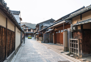 京都東山の町並み