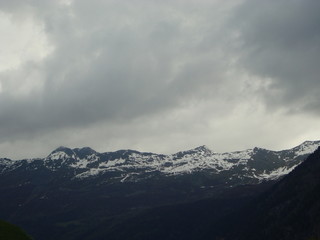 Eindruck der Bergwelt in Österreich