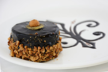 Chocolate Cake with Hazelnut