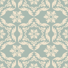 Antique seamless background feather polygon spiral cross flower