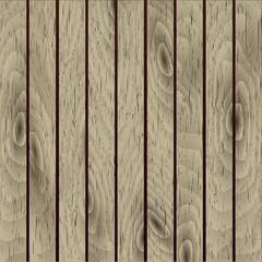 Cartoon square vector background with wooden boards