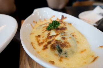 Baked Spinach with Cheese