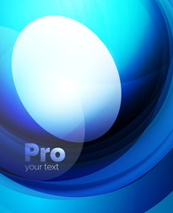 Shiny wave, glass futuristic hi-tech design. Vector abstract background