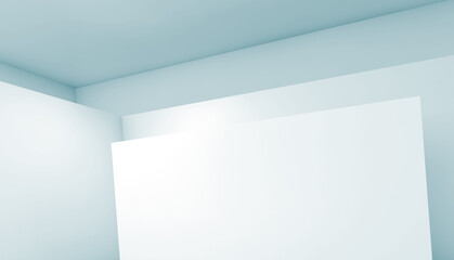 Obraz premium Architecture design. 3d render illustration