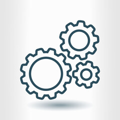 Icon of gears.
The development and management of business processes.