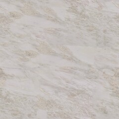 Close up of white marble texture. Seamless square background, tile ready.