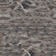 Close up of patterned natural of dark gray marble use for background. Seamless square texture, tile ready.