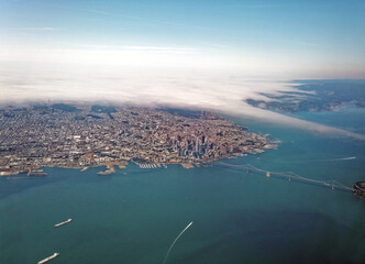 San Francisco aerial image.