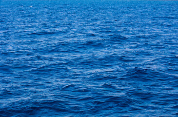 Sea surface aerial view