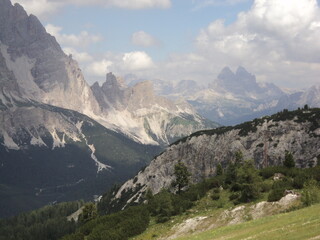Fototapeta na wymiar Dolomite Alps Italy