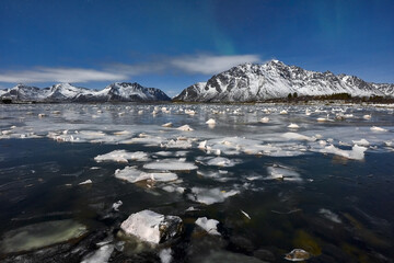 Lofoten, Norway in February 2017 around Hennigsver