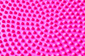 Pink balance trainer for aerobics close-up