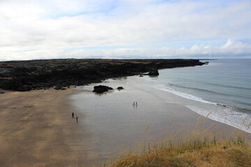 Iceland sandbeach