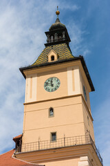 Fototapeta na wymiar A Beautiful Tower in Brasov (Romania) 