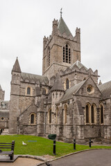 Fototapeta na wymiar cathédrale Christ Church, Dublin, Irlande
