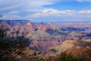 Landscape from Grand Canyon south rim, USA