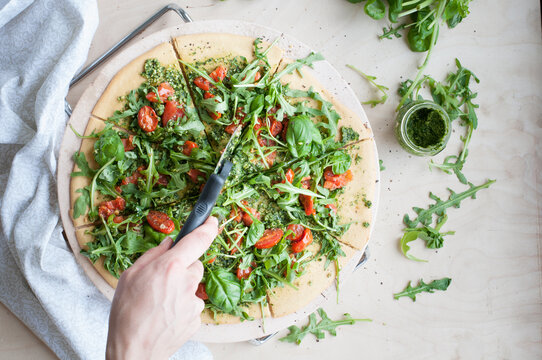 Chickpea Pizza