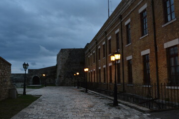 Streets in the evening