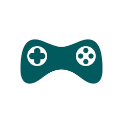 Gamepad icon. Vector. Flat design style. Joypad symbol.