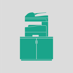 Copying machine icon