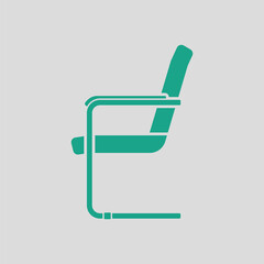 Guest office chair icon