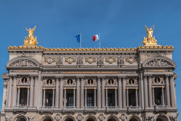 Obraz premium Opera National de Paris (Grand Opera, Garnier Palace). Sculpture
