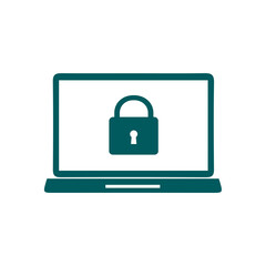 Internet security concept  icon. Identification and protection symbol.