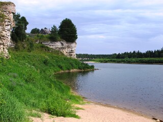 Bank of the river