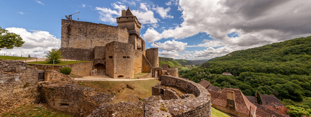 Ch&acirc;teau de CAstelnaud-la-Chapelle, France