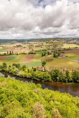 Fototapeta na wymiar Vallée du Céou, Dordogne, France