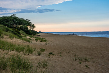 Sand Dunes at Dusk