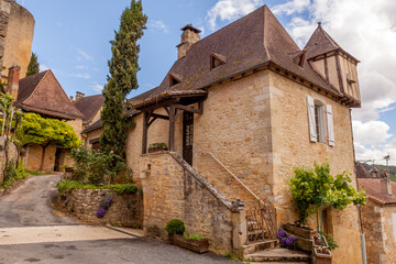 Fototapeta na wymiar Castelnaud-la-chapelle, Dordogne, France