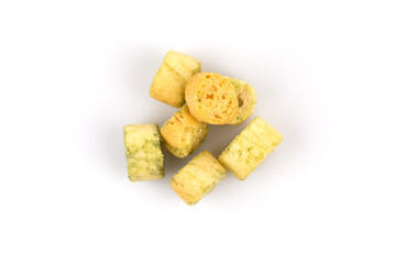 Garlic bread with herbs