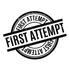 First Attempt rubber stamp. Grunge design with dust scratches. Effects can be easily removed for a clean, crisp look. Color is easily changed.