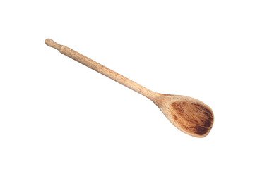 Wooden cooking spoon