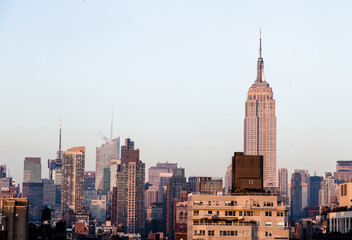 Fototapeta na wymiar Midtown Manhattan Skyline