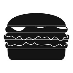 Burger icon simple