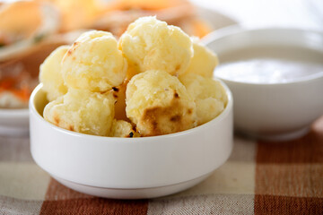 Grill cassava delicious dessert