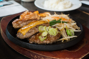 美味しいハンバーグ