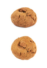 Ginger cookie isolated