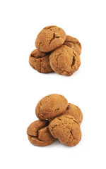 Ginger cookie isolated