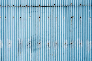Rusty Blue zinc texture background
