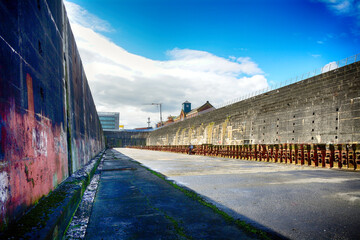 Thompson Graving Dock, where the Titanic was built, Belfast