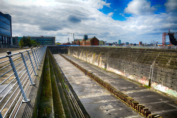 Thompson Graving Dock, where the Titanic was built, Belfast