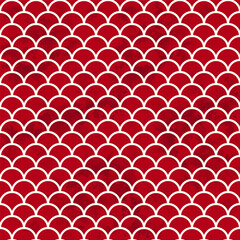 Seamless Vintage Chinese Background Asian Chinese scale curve round cross frame