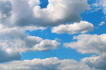 Obraz premium Photo of fluffy clouds